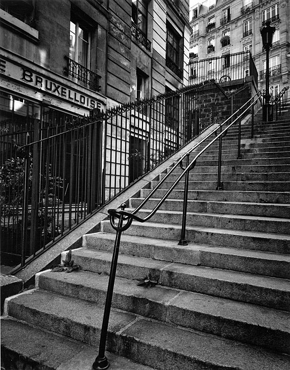 17.  Montmartre steps,   Paris
