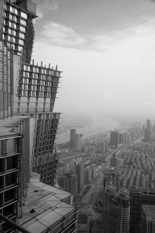 34.  Jin Mao Tower,  Pudong,   China