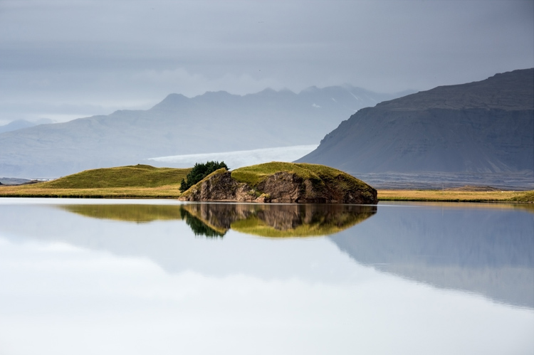 8.  Lake near Hofn,  Iceland