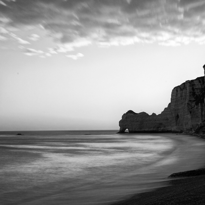 24.   Etretat at dawn,  Normandy,   France