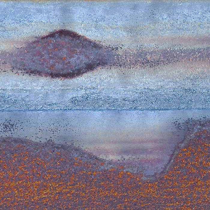 23.   Wet beach and skerry,  Faroes