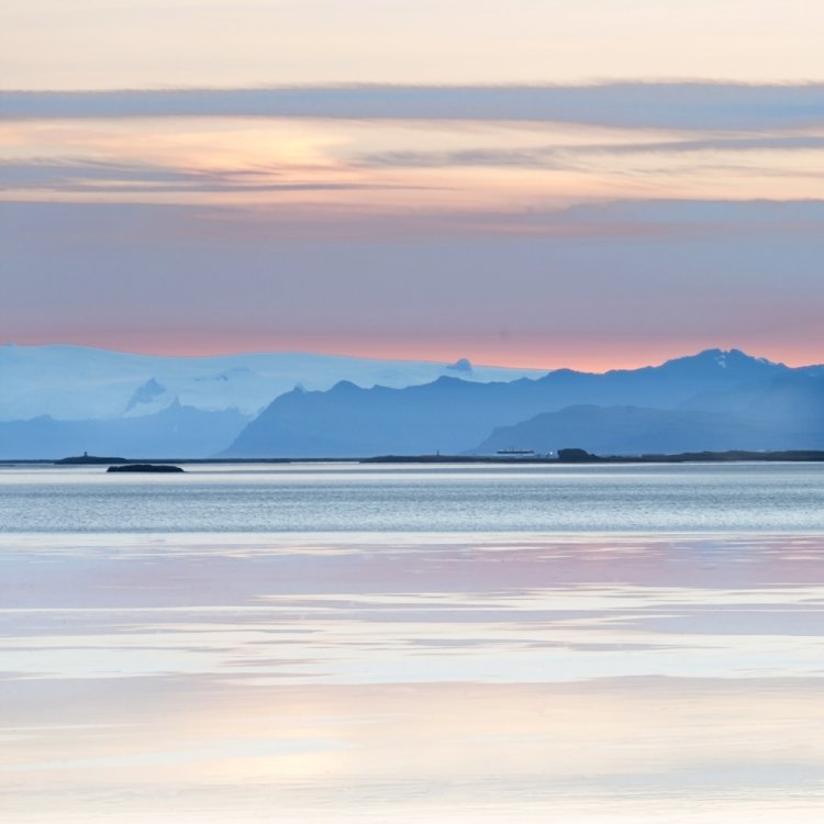 7.    Reflections near Hofn,   Iceland