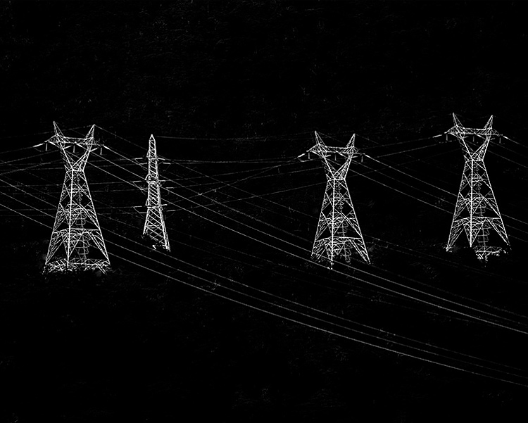 36.  Stainless steel pylons,  New Zealand