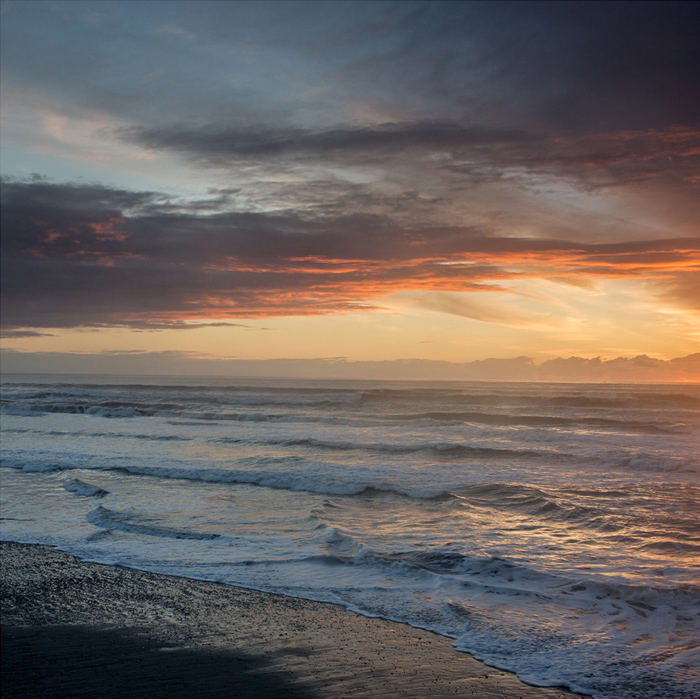 33.  Greymouth evening