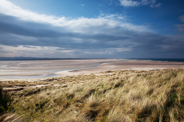 19.  Budle Bay from Bamburgh GC.